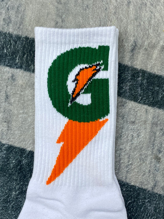Gatorade Socks (White)