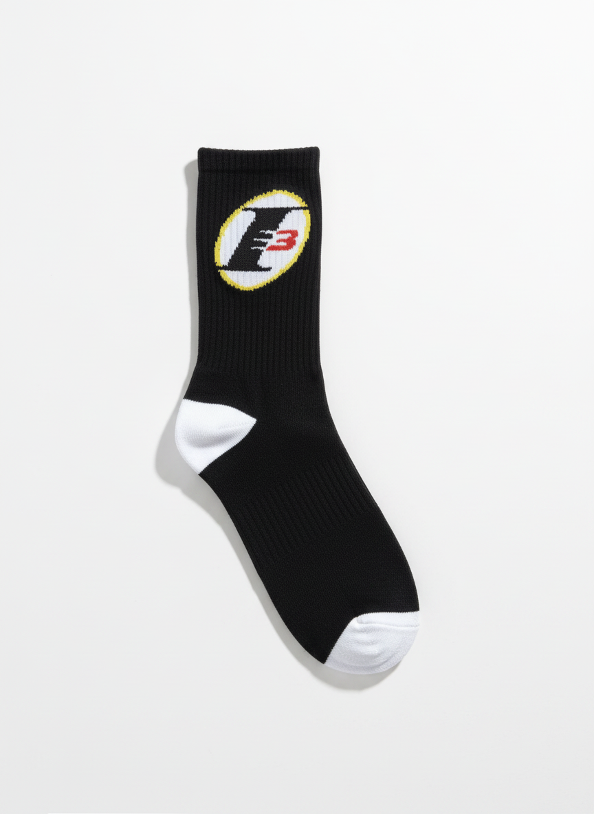 Black I3 Socks