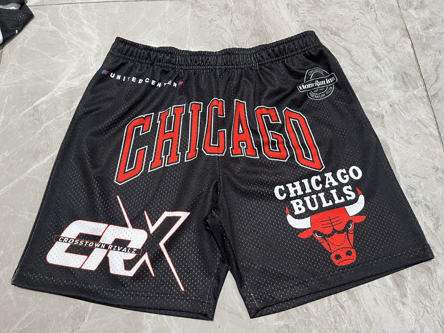 CRX Westside Shorts (Black/Red/White)